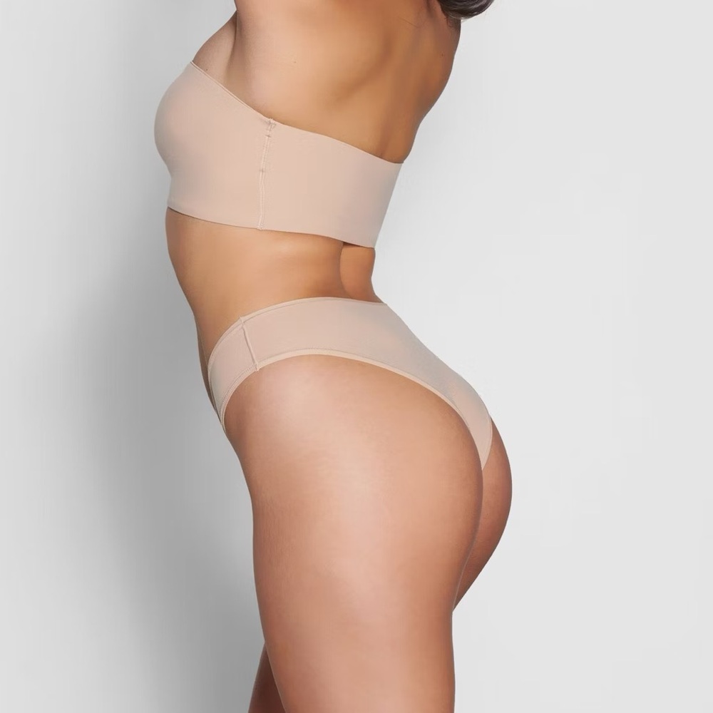 Skims Fits Everybody Cheeky Brief  Clay size medium NWT PN-CBR-2029